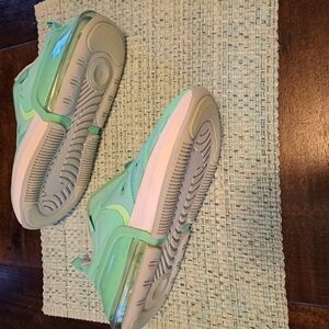 New York & Company Green and Gray Slip-On Sneakers